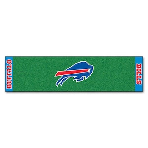NFL Buffalo Bills 1 ft. 6 in. x 6 ft. Indoor 1-Hole Golf Practice Putting Green