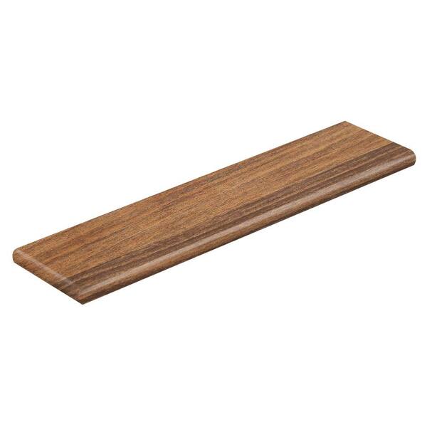 Cap A Tread Barnwood 47 in. Long x 12-1/8 in. Deep x 1-11/16 in. Height Vinyl Left Return to Cover Stairs 1 in. Thick