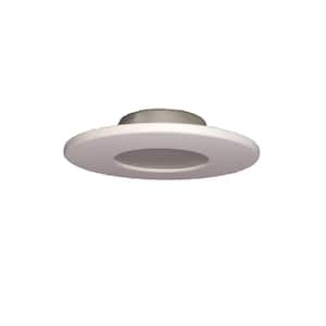 Rigel 2 in. Canless 3000K New Construction or Remodel Integrated LED Recessed Light Kit with White Trim