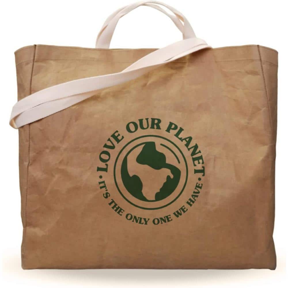 Reusable Brown Paper Standard Tote Bag