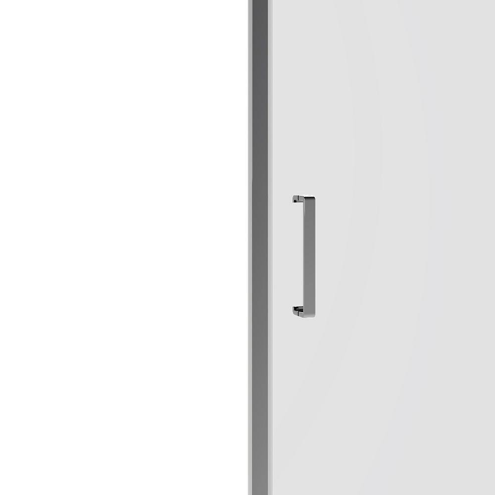 36'' Chrome Frameless Glass Shower Door