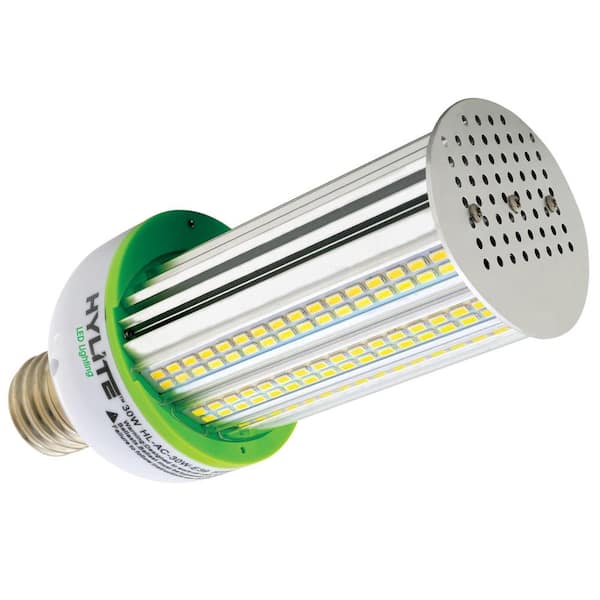 Hy-Lite 30W Arc-Cob LED Lamp 150W HID Equivalent 5000K 4200 lumens Ballast Bypass 120V-277V E39 BaseIP 65 UL&DLC Listed (1-Bulb)