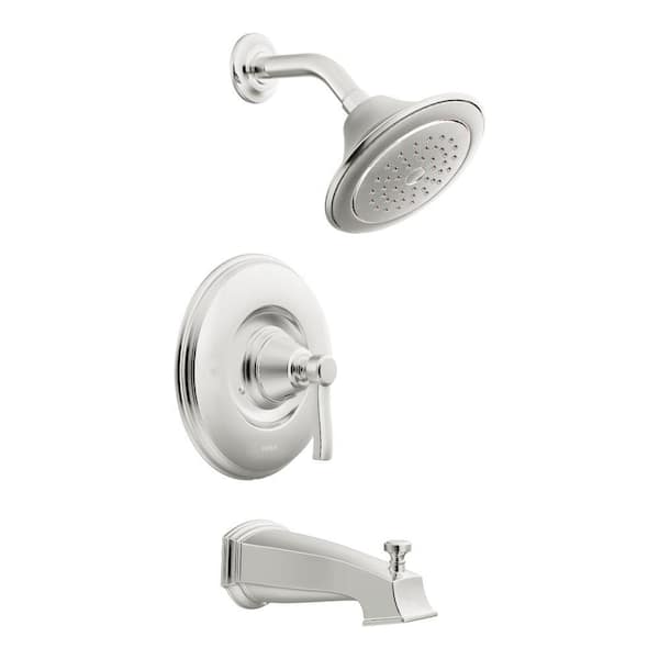 MOEN Rothbury Moentrol Tub and Shower Faucet Trim Kit in Chrome (Valve not included)
