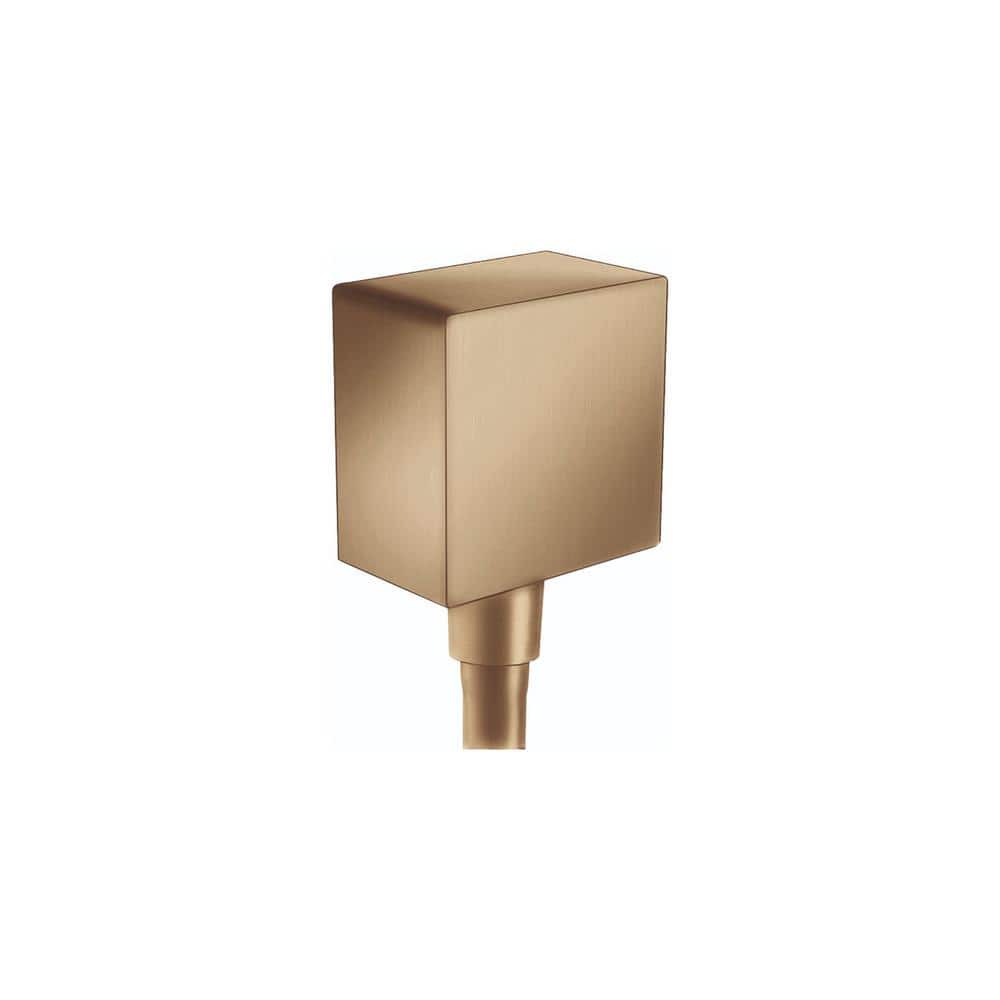 Square Wall Outlet with Check Valve in Brushed Bronze price history on PriceWatchPro