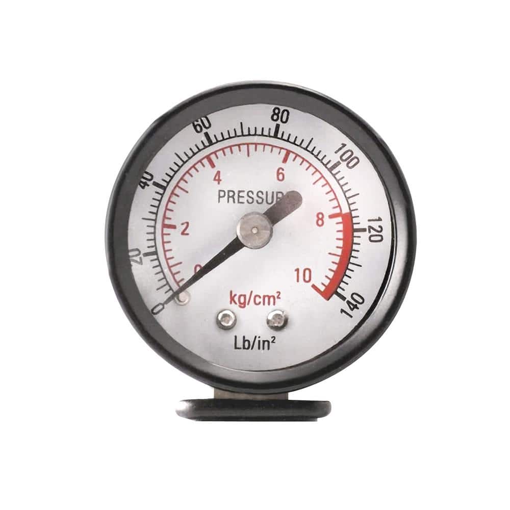 Heavy-Duty 12V Electric Air Pump with Gauge and Yellow Hose