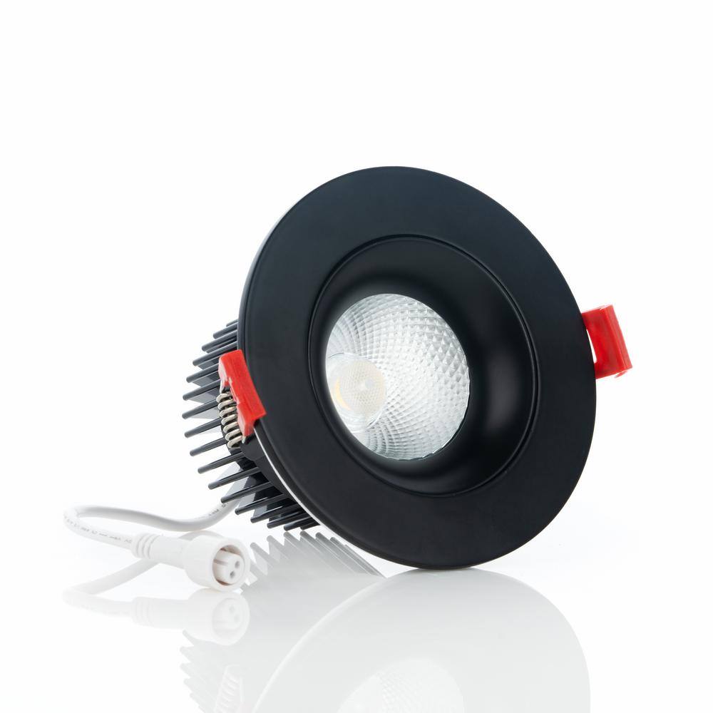 Midway Black Aluminum LED Recessed Downlight