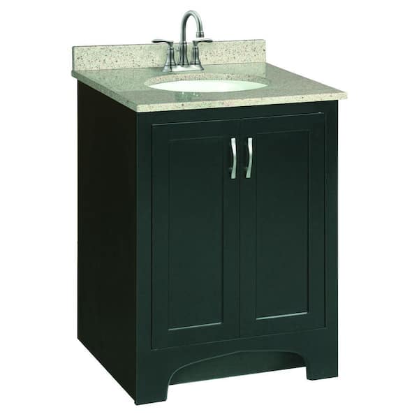 Design House Ventura 24 In W X 21 D Vanity Cabinet Only Espresso 539585 The Home Depot - 24 X 21 Bathroom Vanity Without Sink