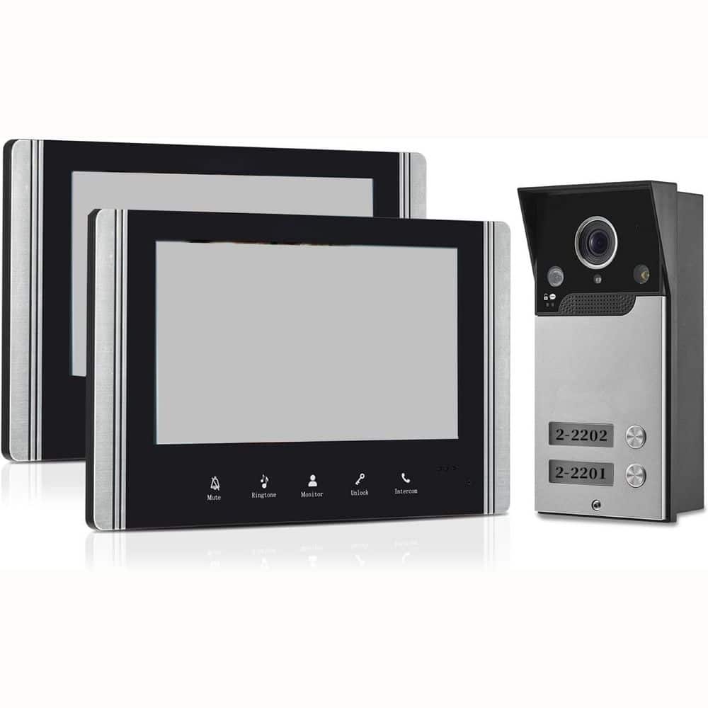 Wired Hardwired Doorbell Camera with Night Vision, 7in. Video Intercom System, Support Remote Unlock, Dual-Way Intercom price history on PriceWatchPro
