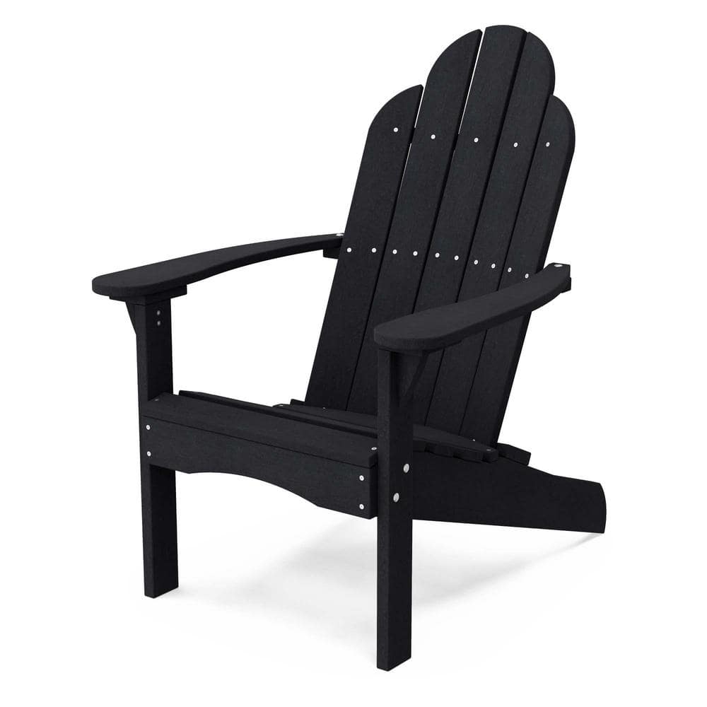 Classic Black Plastic Outdoor Adirondack Chair price history on PriceWatchPro
