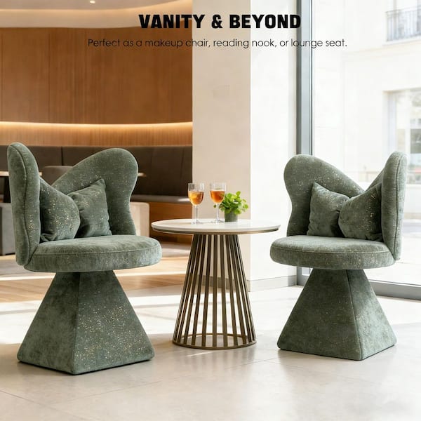 Green - Makeup Vanity Stools - The Home Depot