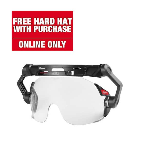 BOLT Clear Dual Coat Lens Eye Visor