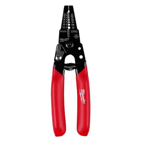 Milwaukee 10-24 AWG Compact Wire Stripper / Cutter with Dipped Grip