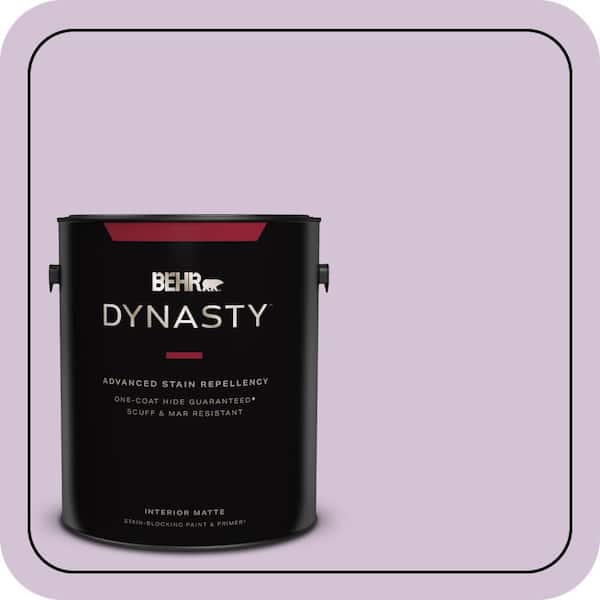 BEHR DYNASTY 1 gal. #M100-2 Seedless Grape Matte Interior Stain-Blocking Paint & Primer