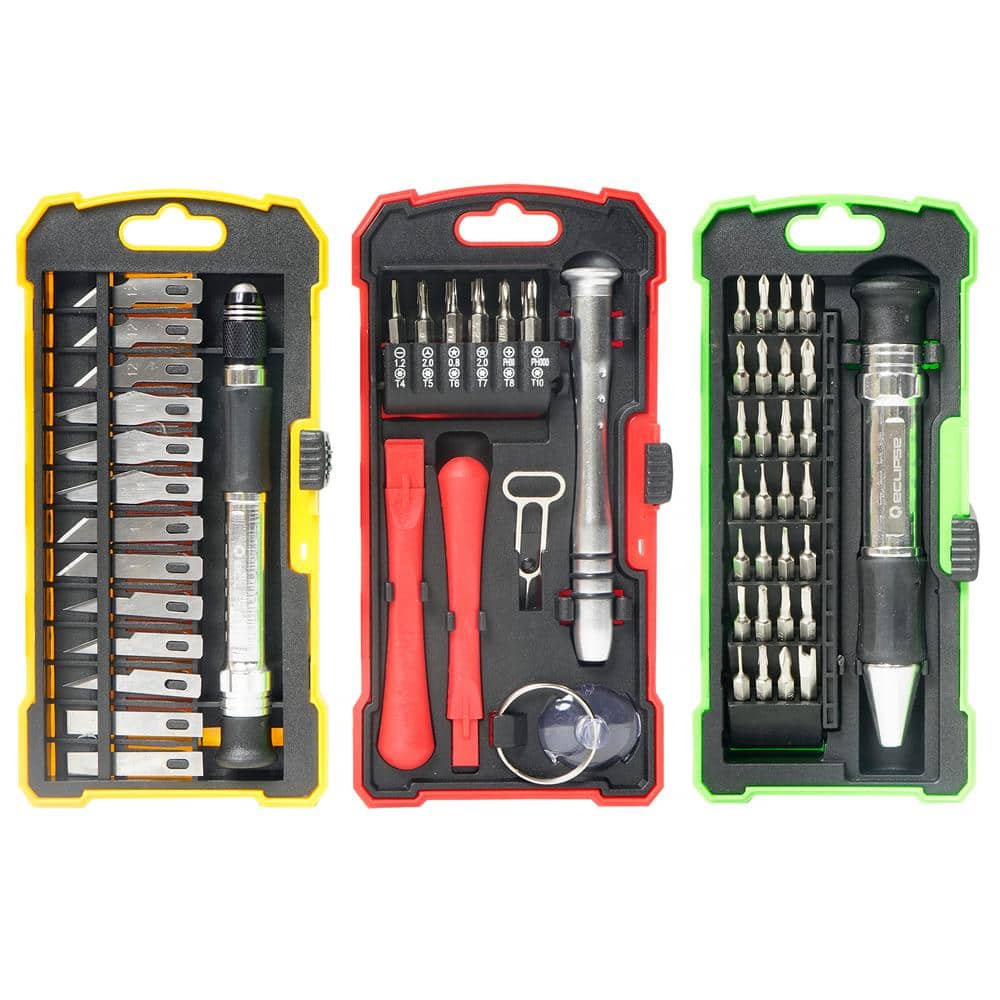 Eclipse Tools Electronics Tool Kit (50-Piece) PK-15307EI - The Home Depot