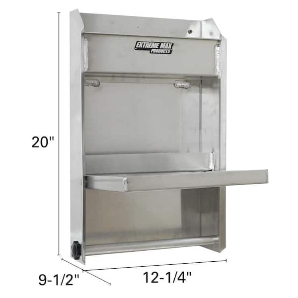 RV Paper Plate Holder Organizer Storage Rack Dispenser Mount Under Cabinet  Shelf