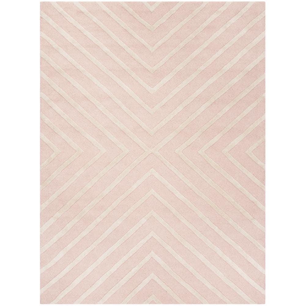 Ivory Whisper Hand-Tufted Wool Kids' Area Rug 8' x 10'