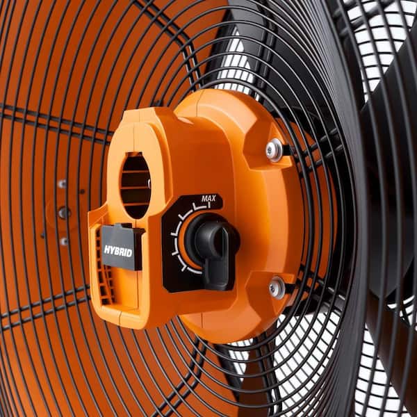 RIDGID - 18V Brushless Hybrid 18 in. Drum Fan (Tool Only)