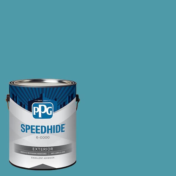 SPEEDHIDE 1 gal. Acapulco Cliffs PPG1150-5 Satin Exterior Paint