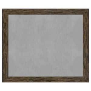 Fencepost Brown 55 in. x 47 in. Framed Magnetic Board