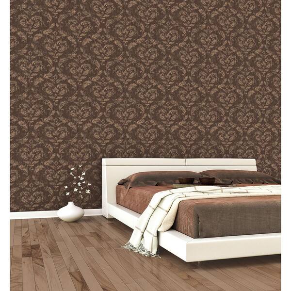 A.S. Création Wallpaper «Graphics, Brown, Gold, Metallic, Silver» 386955