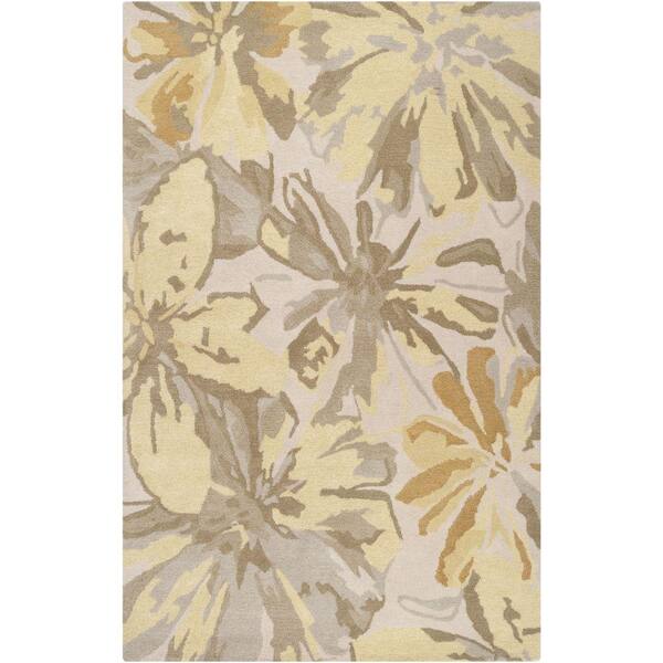 Artistic Weavers Amaranthus Butter 6 ft. x 9 ft. Indoor Area Rug
