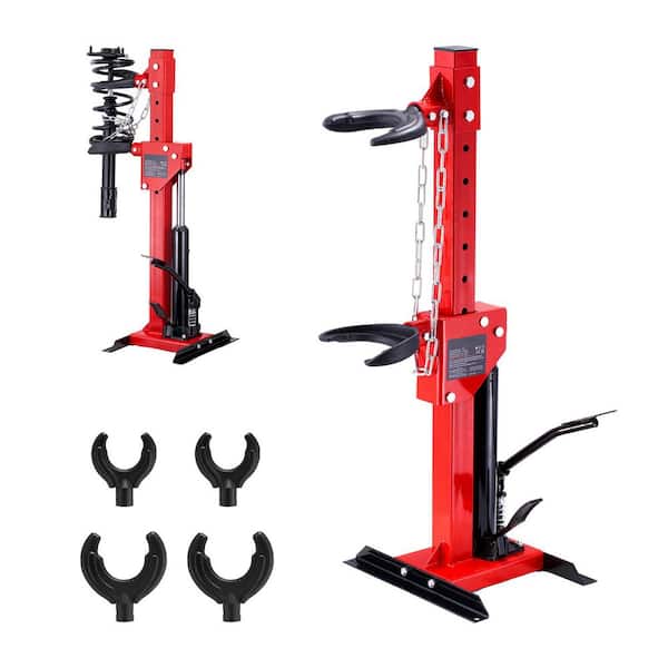 Strut Spring Compressor, 4.5 Ton/9920 LBS. Hydraulic Jack Capacity, Auto Compressor Tool, 1 Ton Rated Compression Force