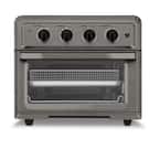 1800-Watt 6-Slice Black Stainless Toaster Oven and Air Fryer
