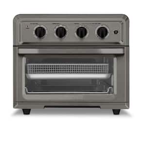 1800-Watt 6-Slice Black Stainless Toaster Oven and Air Fryer