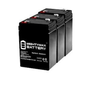 6V 4.5AH Replacement Battery for Nellcor NPB290 - 3 Pack