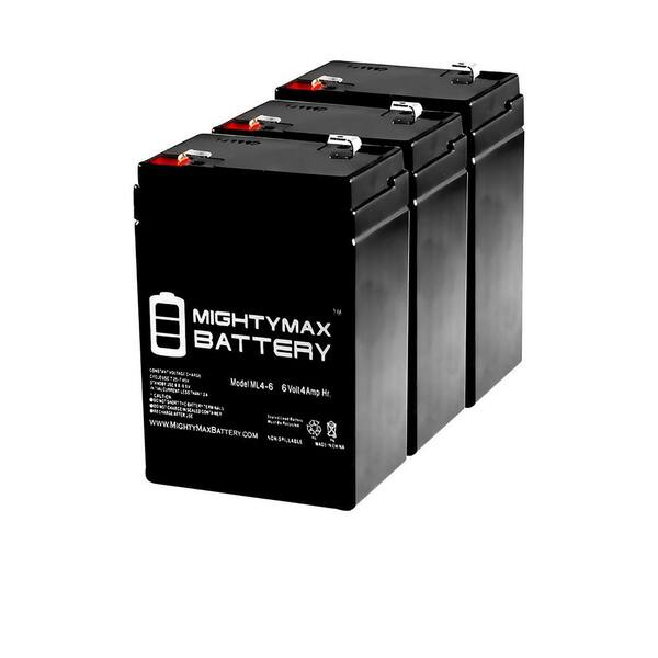 Chrome Battery 12V 4Ah Home Alarm Security System SLA Battery