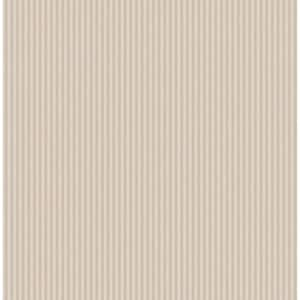 Beige Ticking Stripe Wallpaper