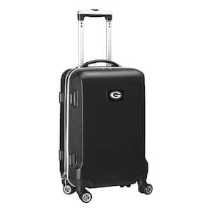 NFL Green Bay Packers 21 in. Black Carry-On Hardcase Spinner Suitcase