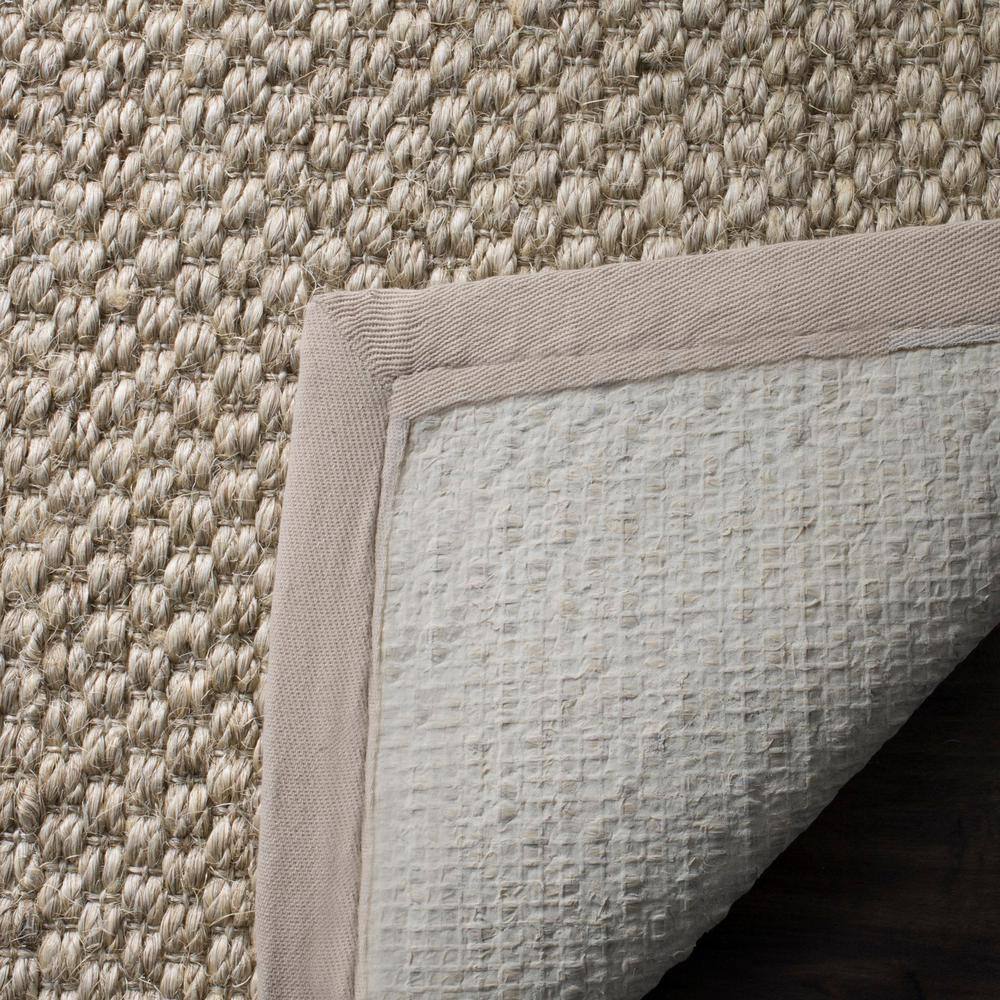 Eco-Friendly Marble & Cotton Blend Hand-Knotted Area Rug, 9' x 12'