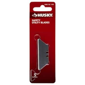 High Carbon Steel Husky Safety Blades (5-Pack)