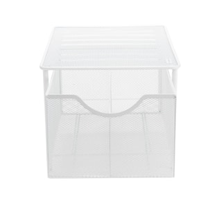 2 Compartment Wire Organizer Basket – MyGift