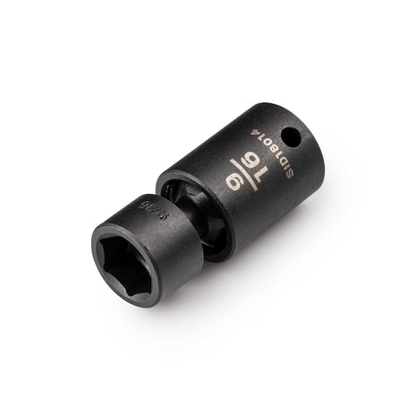 3/8 in. Drive x 9/16 in. 6-Point Universal Joint Impact Socket