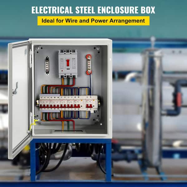 VEVOR Electrical Enclosure 10 in. x 8 in. x 6 in. Electrical