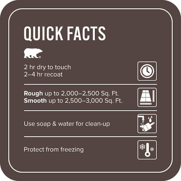 5 gal. #PFC-25 Dark Walnut Solid Color Flat Interior/Exterior Concrete Stain