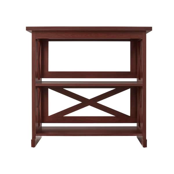 Stylewell Waybury 31 In Warm Chestnut, Home Depot Book Shelves Wood