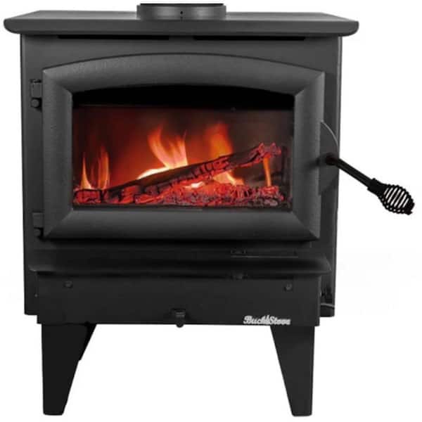 21 Wood Burning Heating 1800 sq. ft. Stove or Insert-Blower Installed-Optional Legs, Pedestal or Insert Kit -18 in. Logs