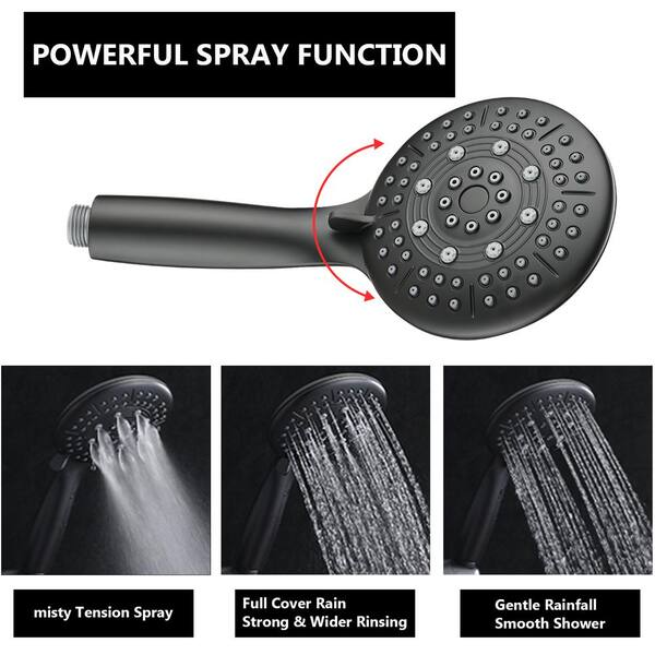 Micro Nylon Brush Bathroom Shower Head Anti-clogging Cleaning