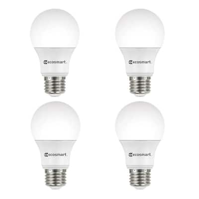 60-Watt Equivalent A19 Dimmable Energy Star LED Light Bulb Daylight (4-Pack)