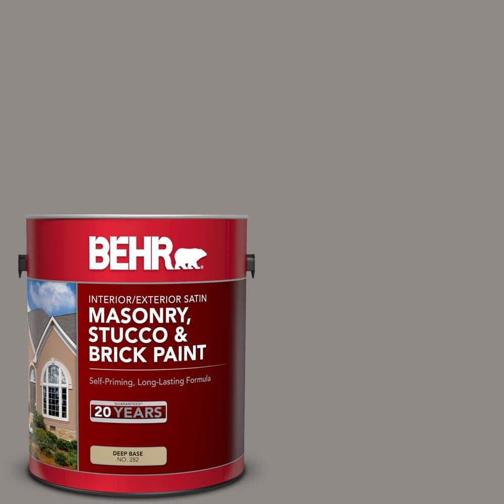 1 gal. #MS-85 Twilight Falls Satin Interior/Exterior Masonry, Stucco and Br