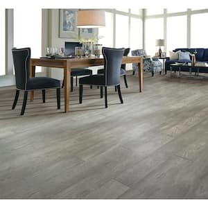 Plainview Quartz White Oak 3/8 in.T X 5 in. W  Wire Brushed Engineered Hardwood Flooring (29.53 sq.ft./case)