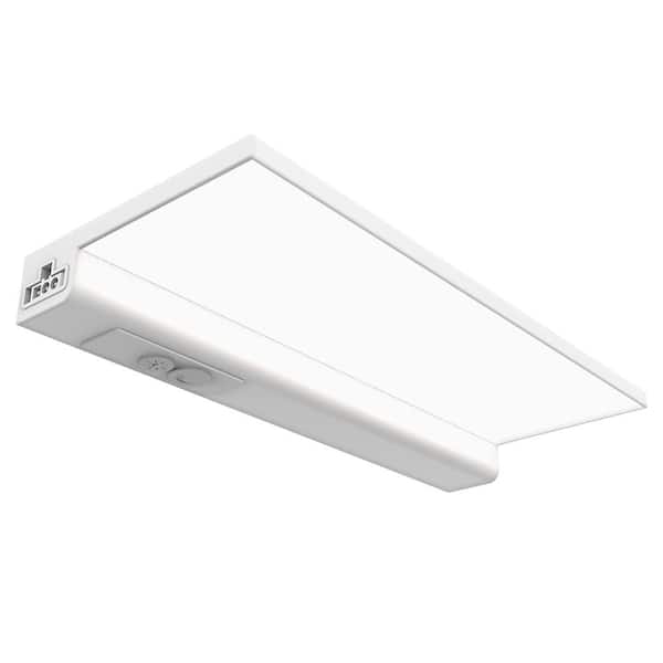 Feit Electric 9.5 in. (Fits 12 in. Cabinet) Direct Wire Integrated LED White Linkable Onesync Under Cabinet Light Color Changing CCT