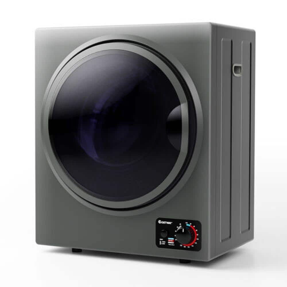 Compact Clothes Dryer 1.5 Cu. Ft. 850W 4 Drying Modes Stainless Steel Tub Anti-Wrinkle Function