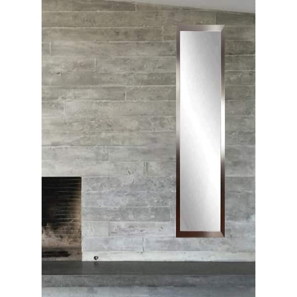 BrandtWorks Oversized Silver Modern Mirror (69 in. H X 14 in. W)