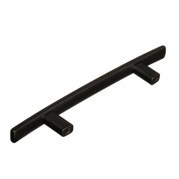 Cyprus 3-3/4 in. (96mm) Modern Black Bronze Arch Cabinet Pull