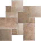 Tuscany Beige Pattern Honed-Unfilled-Chipped Travertine Floor and Wall Tile (5 Kits / 80 sq. ft. / pallet)
