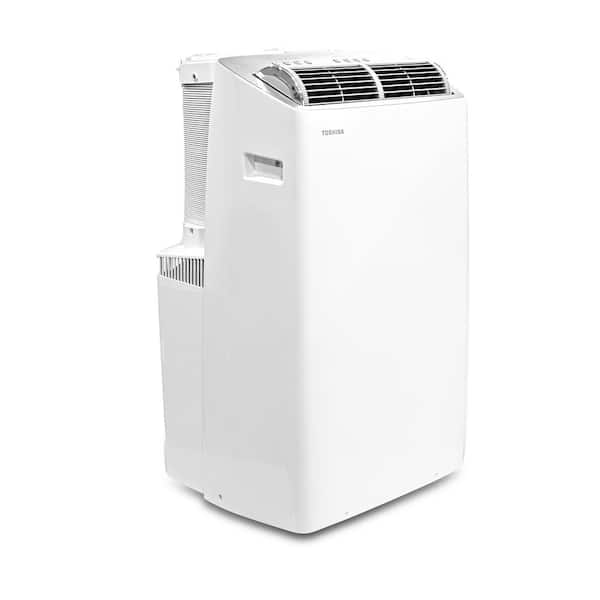 14,000 BTU (12,000 BTU DOE) 115-Volt Inverter Wi-Fi Quiet 47 dB Portable  Air Conditioner w/Heat up to 550 sq. ft. White